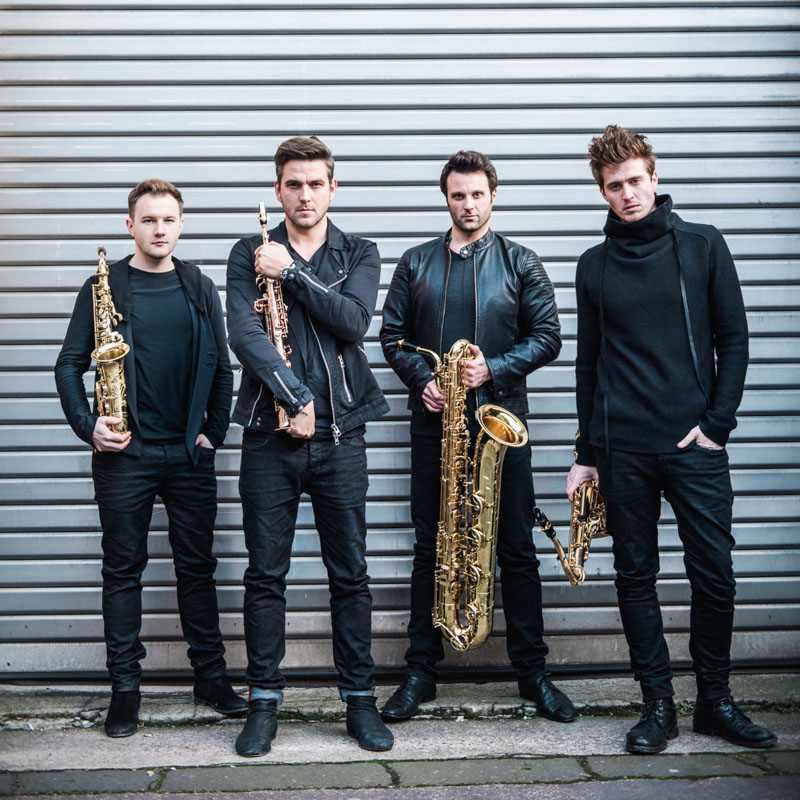Das SIGNUM Saxophone Quartet 